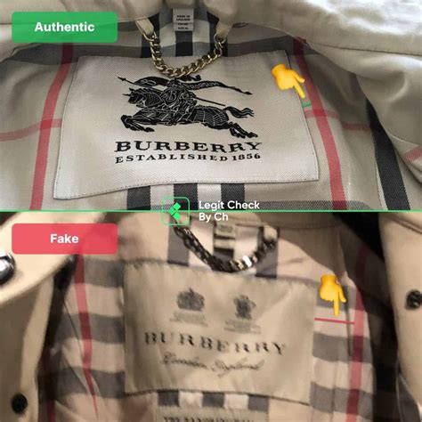 how to spot fake burberry necktie|how to check burberry coat.